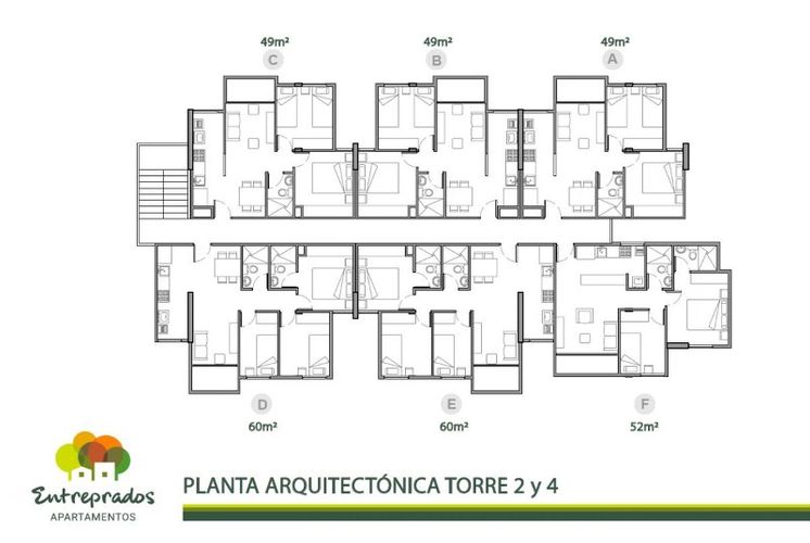 Apartamento de 2 alcobas en venta en Cabecera San Antonio De Prado, Medellín, 63 m² · foto 19 de 20