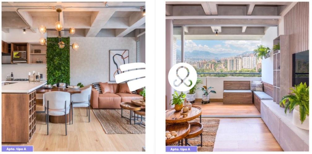 Apartamento de 2 alcobas en venta en Mugá, Envigado, 67 m² · foto 4 de 12