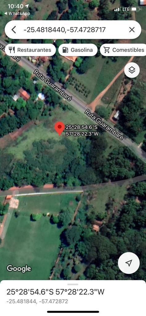 En Venta Terreno de 11.500 m2 en Ypane - Potrerito - V024 — foto 3