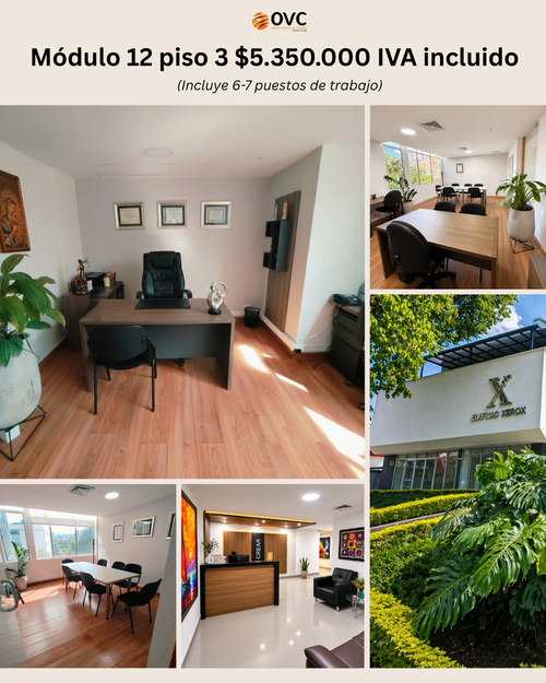 Oficina en arriendo en La Aguacatala, Medellín, 12 m² · foto 6 de 6