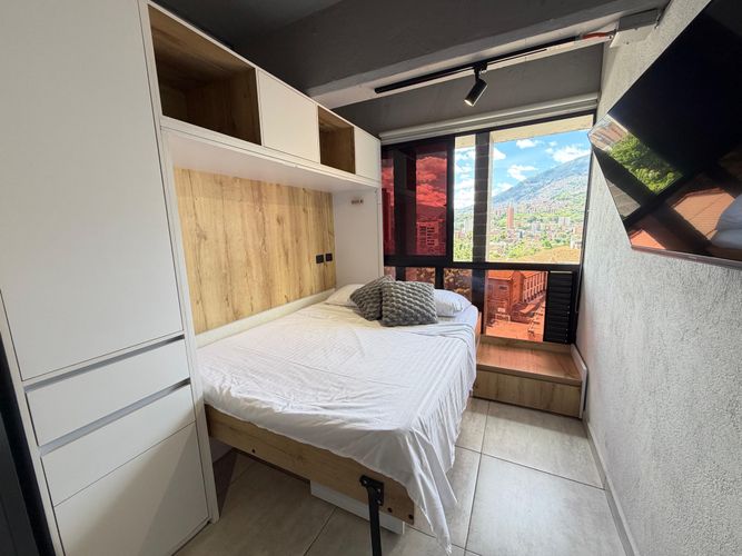 Apartaestudio en venta en Bombona No.1, Medellín, 19 m² · foto 8 de 23
