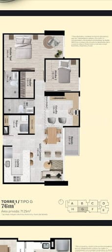 Apartamento de 2 alcobas en venta en La Chinca, La Estrella, 76 m² · foto 18 de 19
