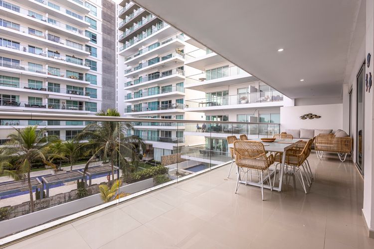 Apartamento de 2 alcobas en venta en La Boquilla, Cartagena, 112 m² · foto 12 de 20