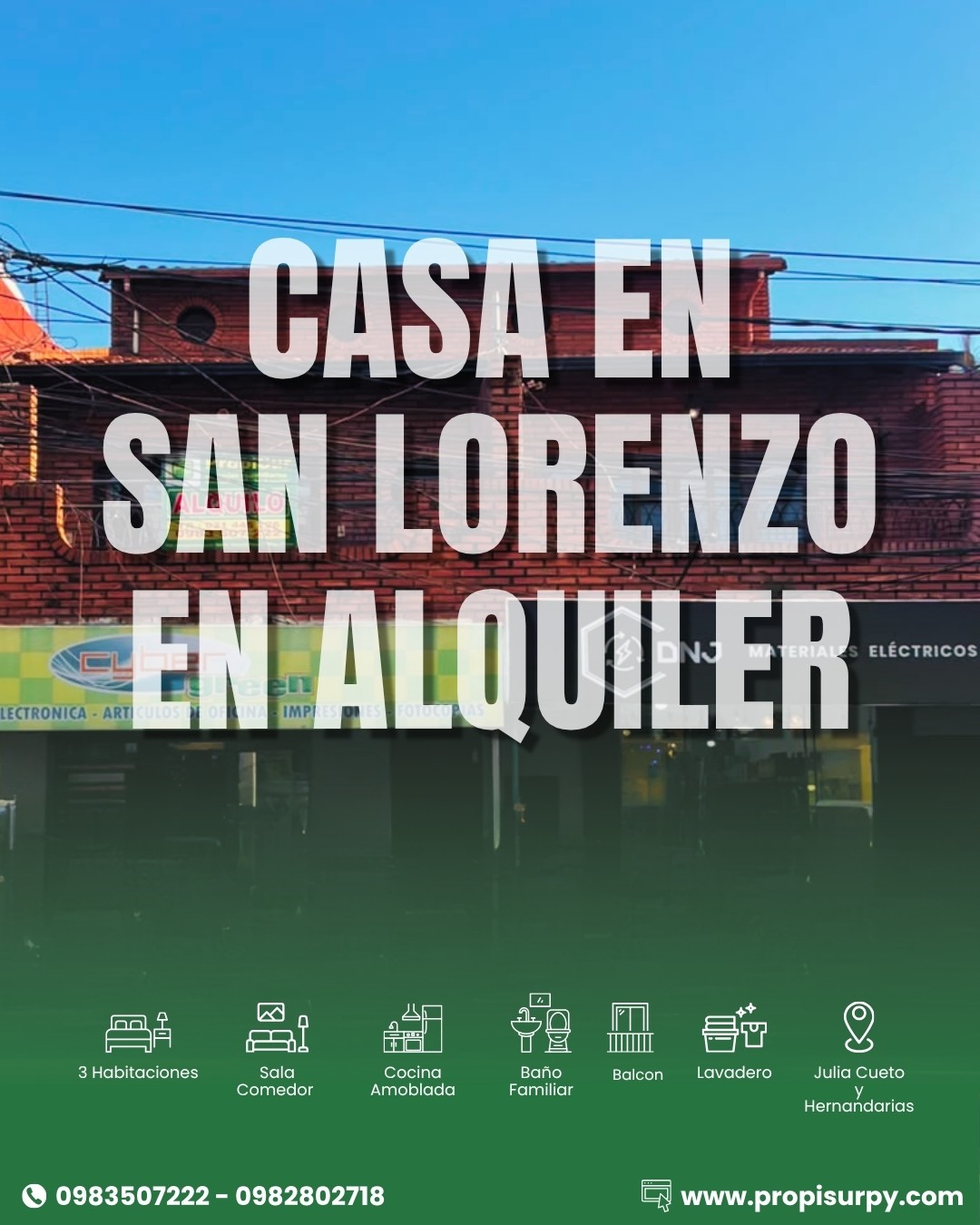Casa en alquiler en San Lorenzo — foto 1