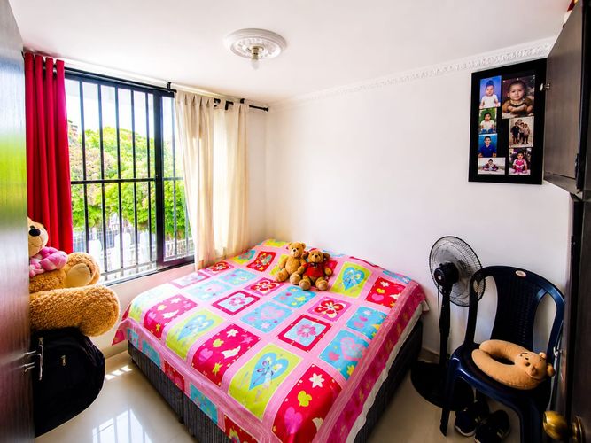 Apartamento de 2 alcobas en venta en Los Alcazares, Cali, 58 m² · foto 3 de 6
