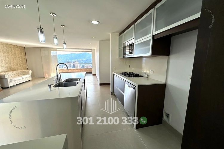 Apartamento de 2 alcobas en arriendo en El Tesoro, Medellín, 127 m² · foto 6 de 24