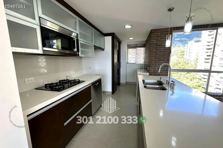 Apartamento de 2 alcobas en arriendo en El Tesoro, Medellín, 127 m² · foto 7 de 24