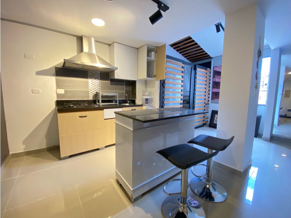 Apartaestudio en Arriendo en La castellana, Medellín en Santa Teresita