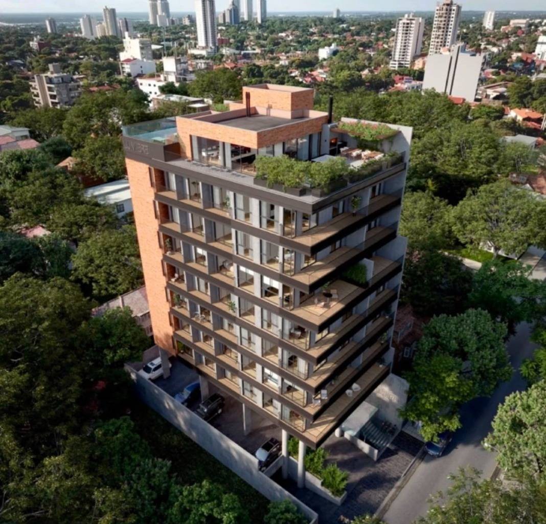 Vendo departamento de 2 dormitorios amoblado en Edif. Lumiere del Sol - Asunción — foto 2
