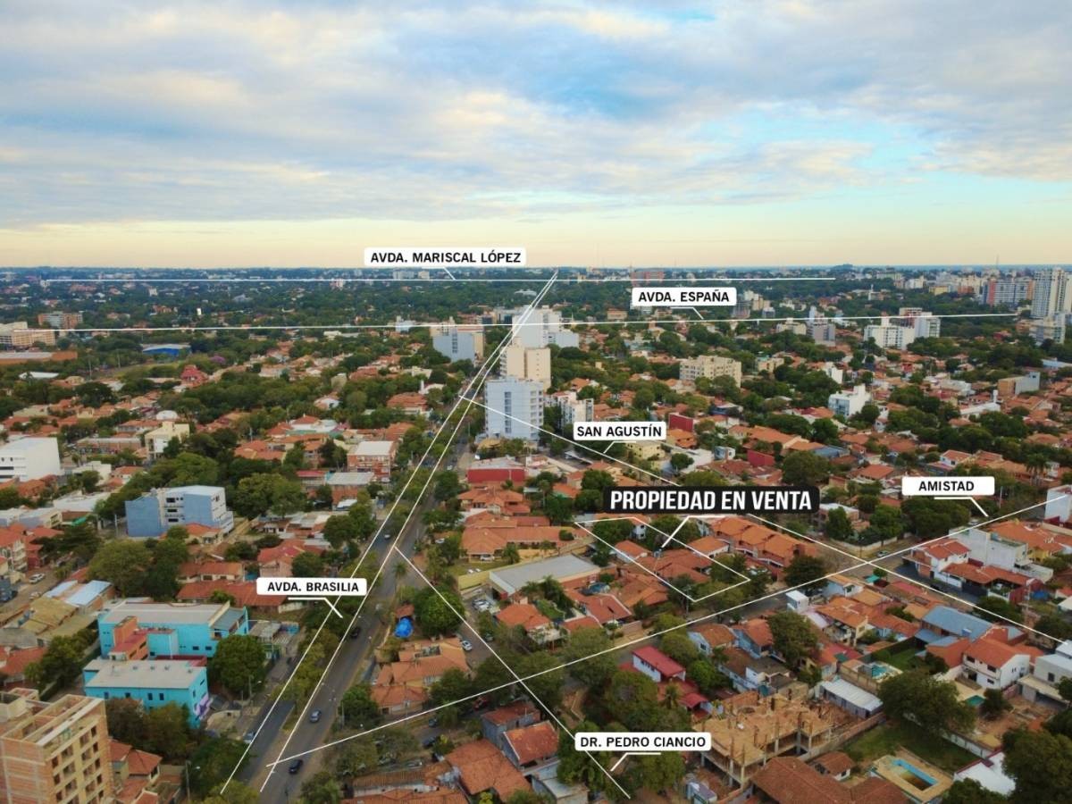 En venta terreno de 1180m2 en barrio Jara - Asunción — foto 2