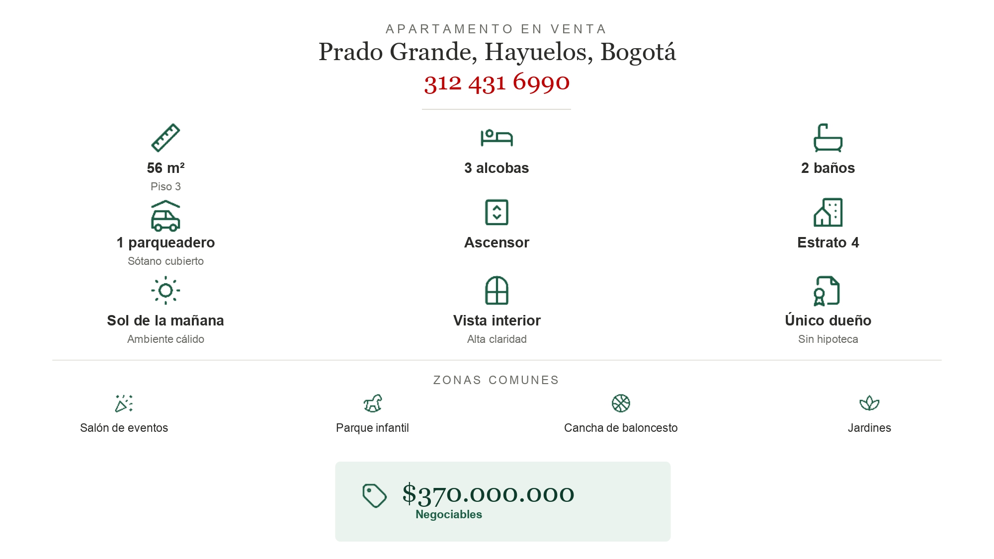 Apartamento en venta en Hayuelos, Bogotá · foto 17 de 17