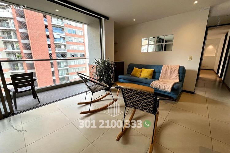 Apartamento de 2 alcobas en arriendo en Altos Del Poblado, Medellín, 85 m² · foto 2 de 24