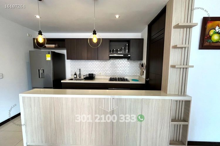 Apartamento de 2 alcobas en arriendo en Altos Del Poblado, Medellín, 85 m² · foto 6 de 24