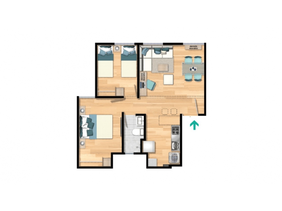 Apartamento en venta en Guaymaral, Bogotá · foto 13 de 13