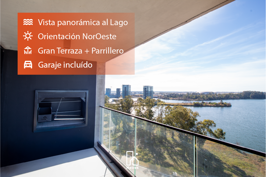 Venta Apartamento con Vista al Lago Parque Miramar 2 Dormitorios - Terraza + Parrillero - Garaje incluído - foto 1