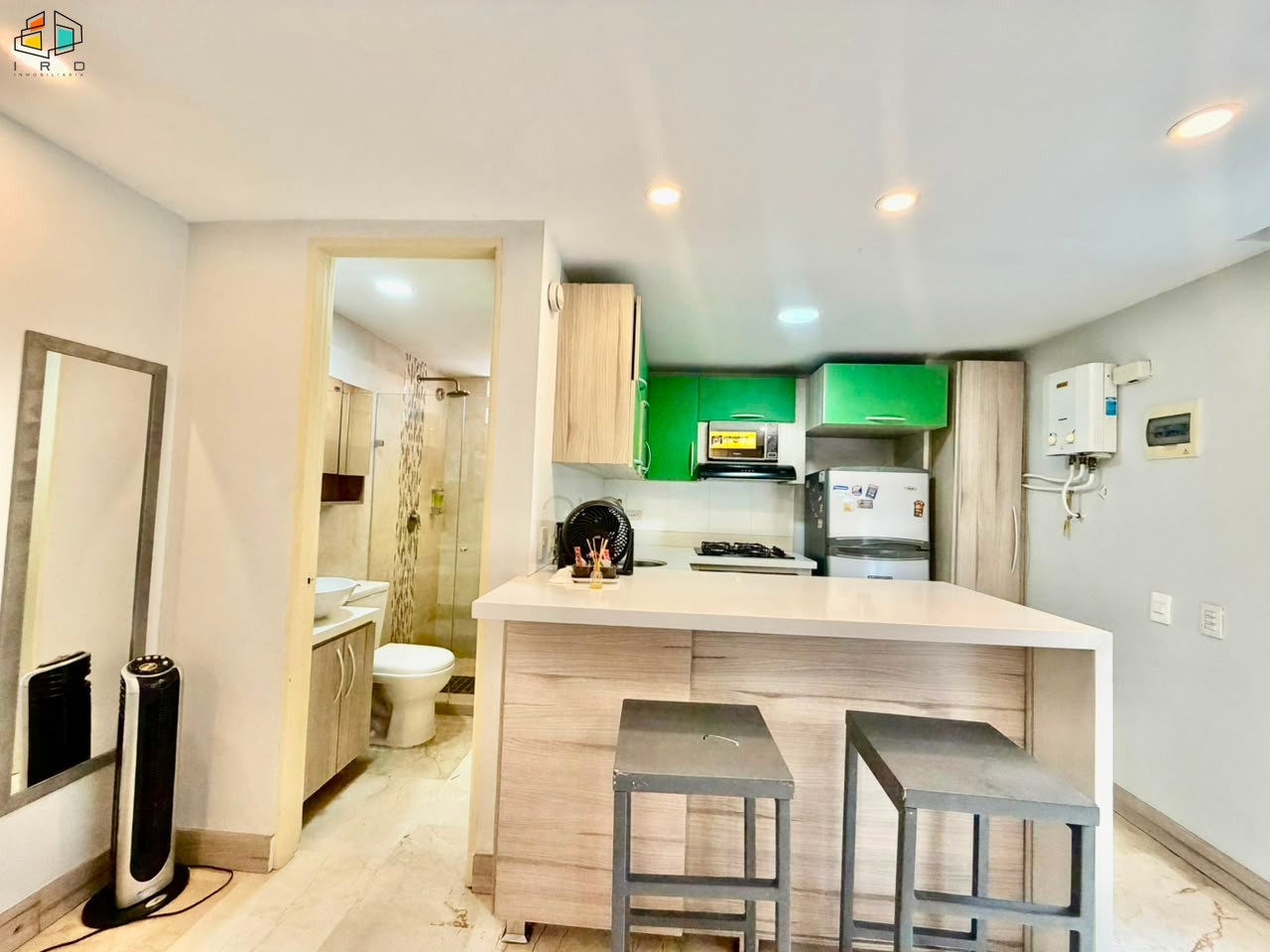 Apartaestudio en arriendo en La Frontera, Medellín · foto 13 de 20