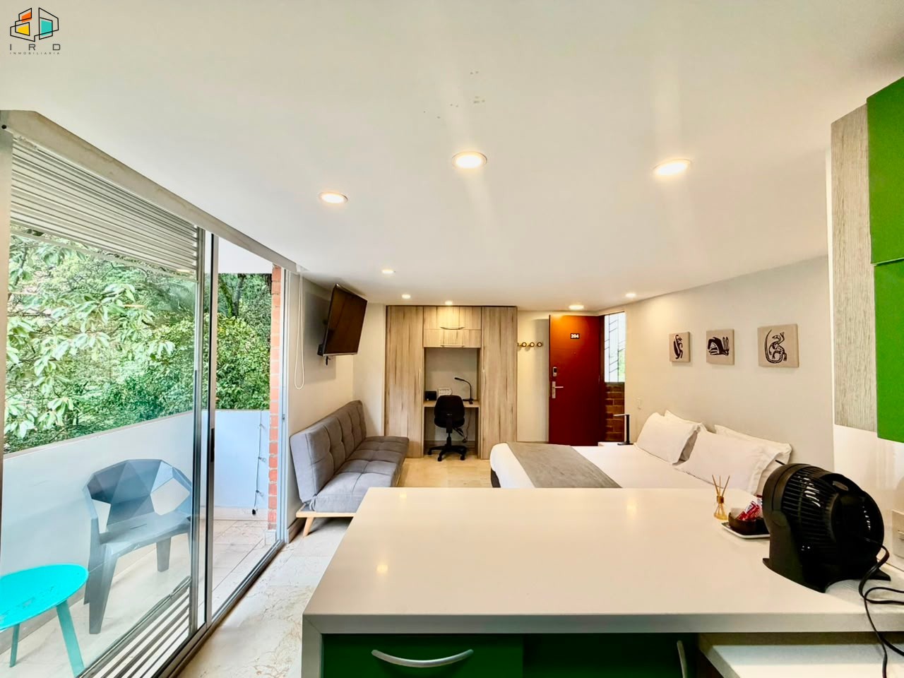 Apartaestudio en arriendo en La Frontera, Medellín · foto 6 de 20