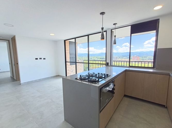 Apartamento de 2 alcobas en arriendo en Rionegro, 66 m² · foto 4 de 12