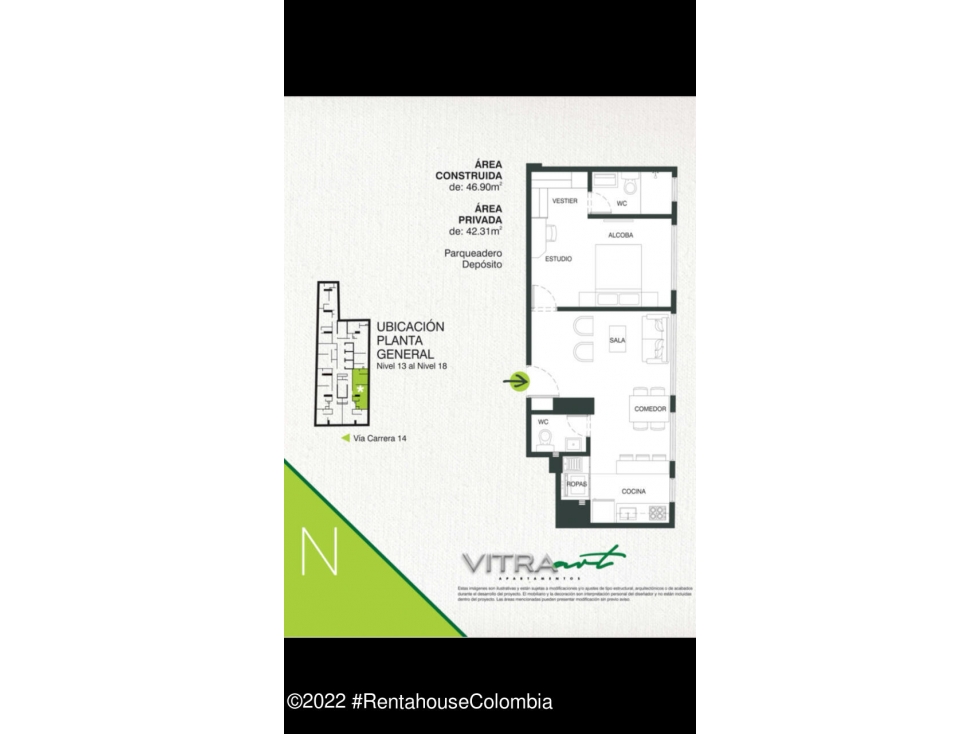 Apartamento en venta en Chapinero Central, Bogotá · foto 15 de 24