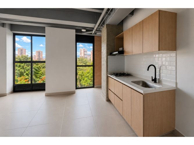 Apartaestudio en venta en Entreamigos, Sabaneta, 36 m² · foto 2 de 11