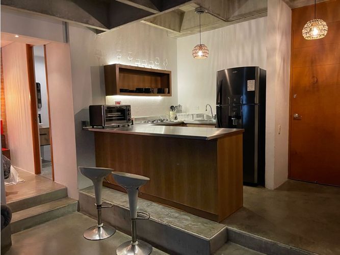 Apartamento de 1 alcoba en arriendo en Lalinde, Medellín, 51 m² · foto 5 de 20