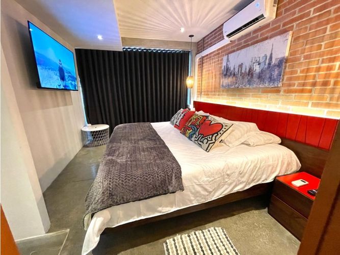 Apartamento de 1 alcoba en arriendo en Lalinde, Medellín, 51 m² · foto 11 de 20