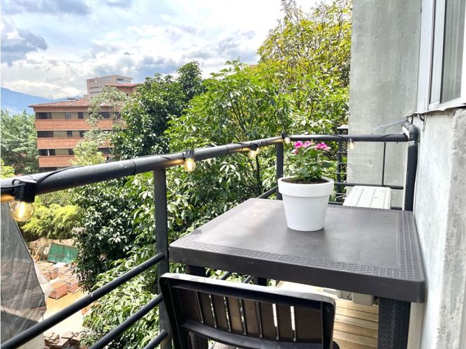 Apartamento de 1 alcoba en arriendo en Lalinde, Medellín, 51 m² · foto 17 de 20