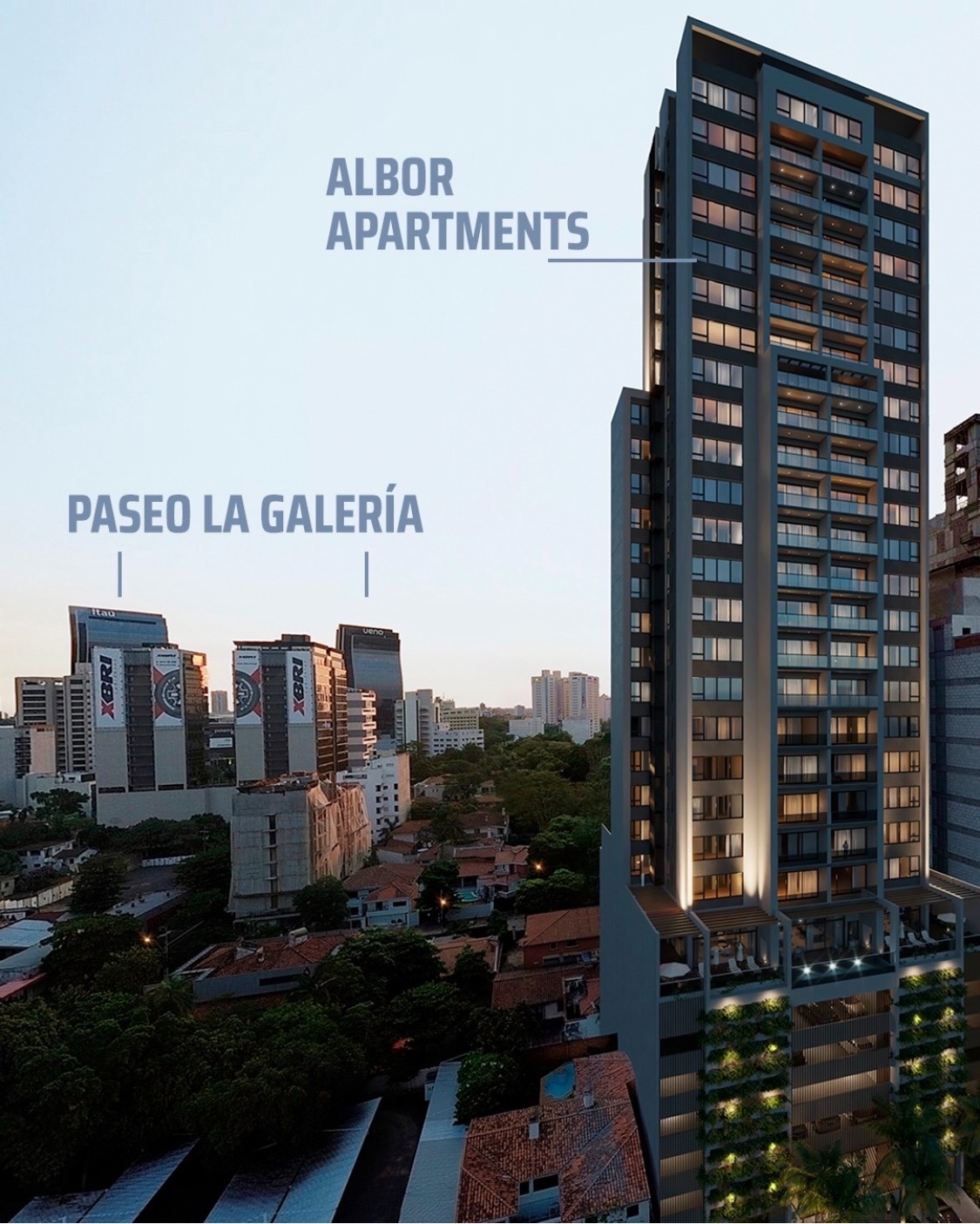 Alquilo departamento a estrenar en Asunción Barrio Las Lomas