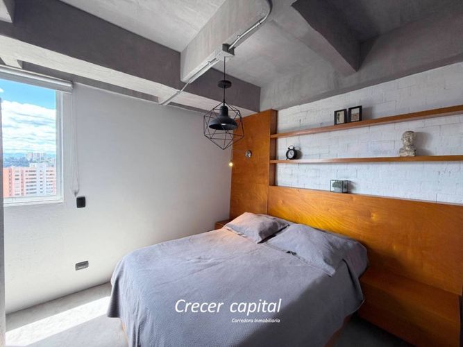 Apartamento de 1 alcoba en arriendo en Manila, Medellín, 30 m² · foto 8 de 12