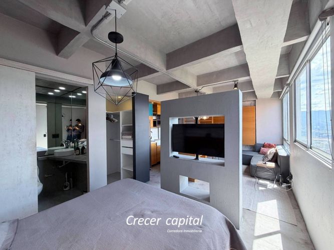 Apartamento de 1 alcoba en arriendo en Manila, Medellín, 30 m² · foto 9 de 12