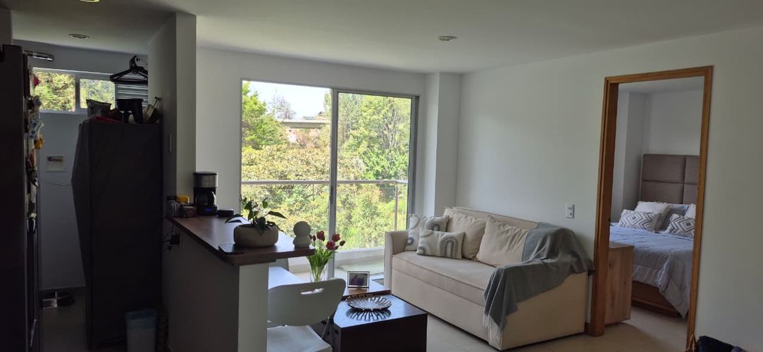 Apartamento de 1 alcoba en venta en Rionegro, 42 m² · foto 4 de 11