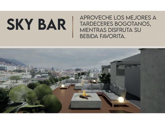 Apartaestudio en venta en Santa Paula, Bogotá, 29 m² · foto 4 de 17