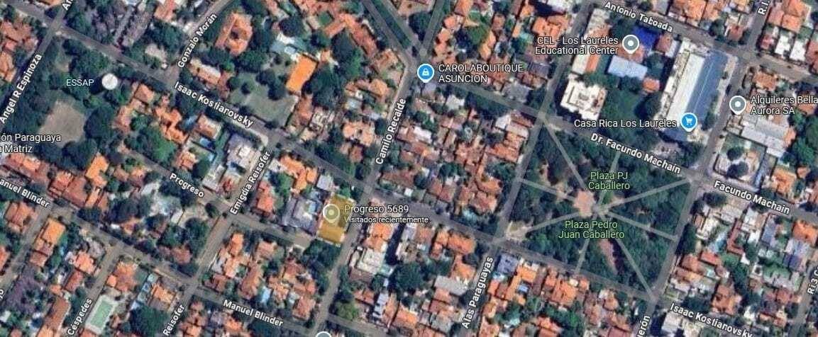 Vendo terreno en barrio Los Laureles, a 4 cuadras de Casa Rica - Asunción — foto 2