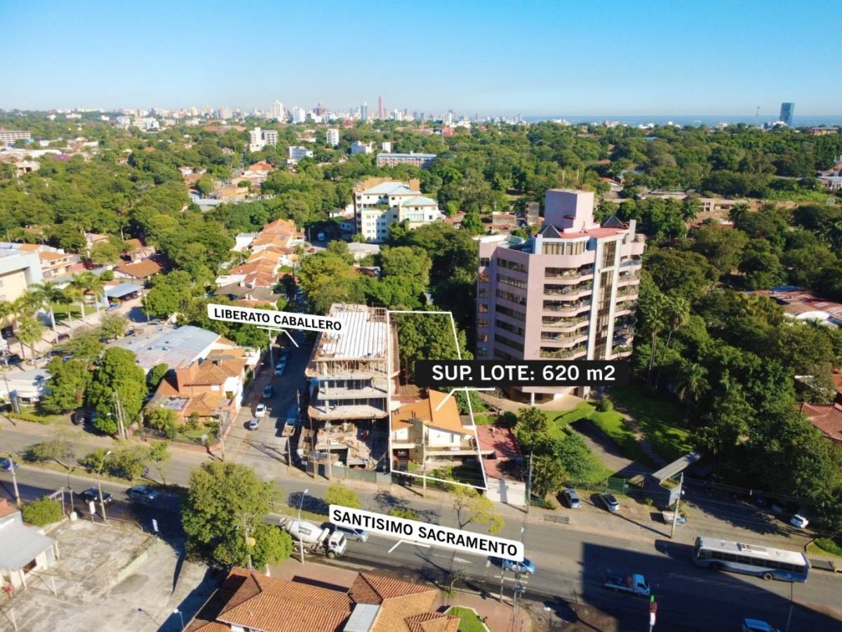 Vendo terreno con gran potencial sobre Avda. Santísimo Sacramento  - Asunción — foto 3