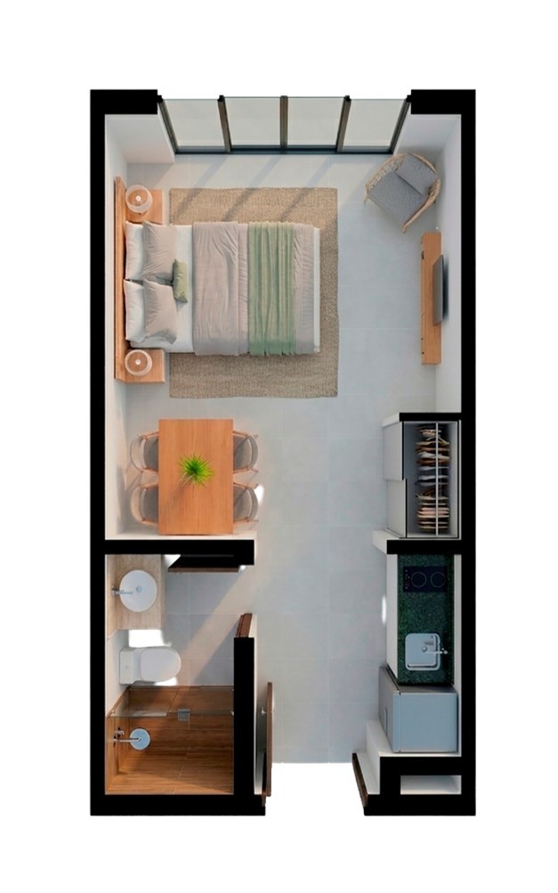 VENDO MONOAMBIENTE EN ZUBA 44-45 LUQUE ZONA CIT - foto 2