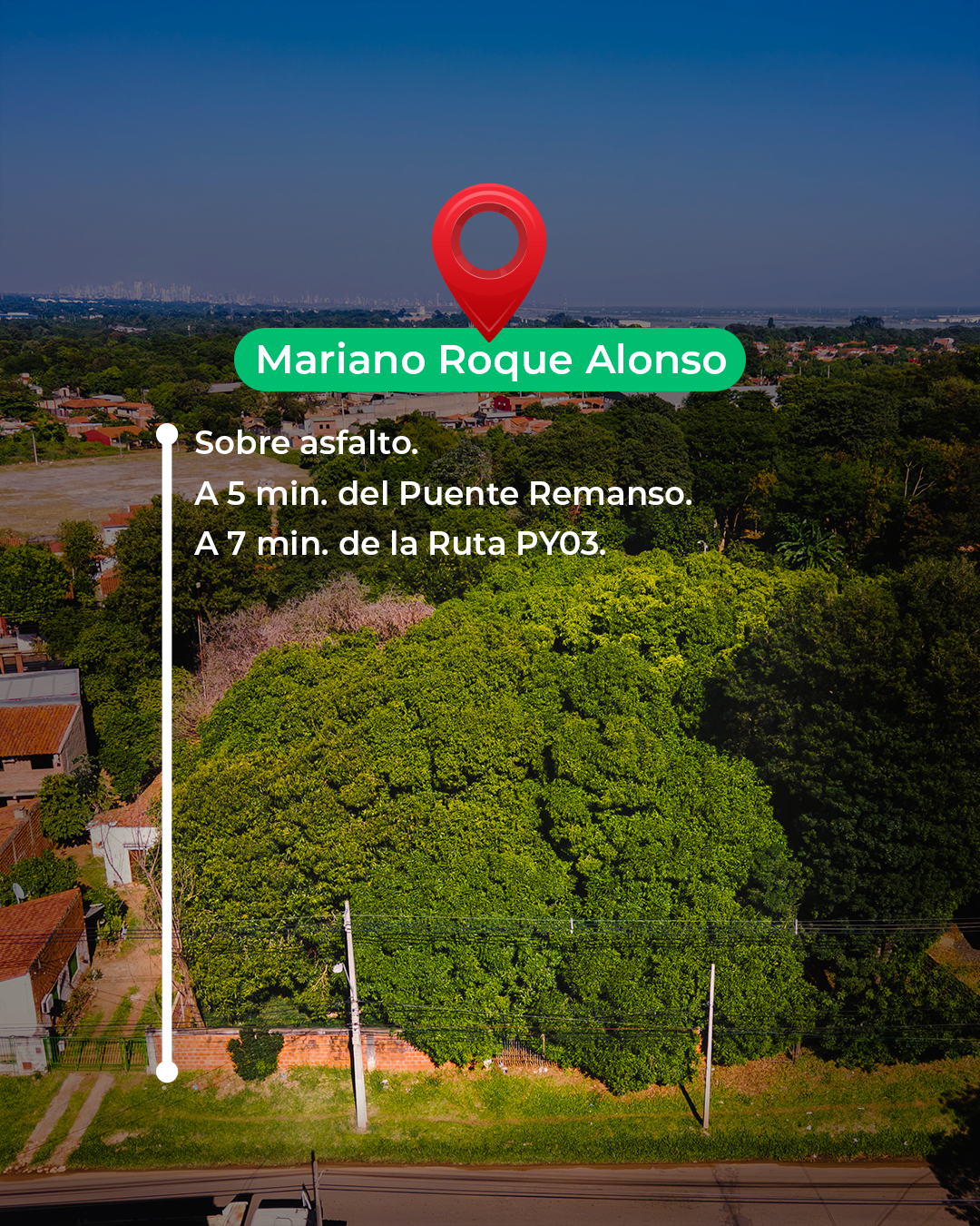 VENDO PROPIEDAD EN MARIANO ROQUE ALONSO DE 1.065 m2 - foto 2