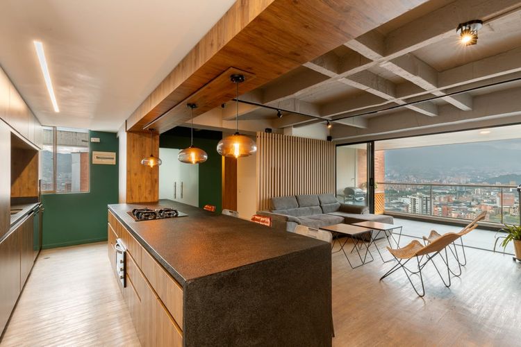Apartamento de 2 alcobas en venta en Castropol, Medellín, 117 m² · foto 4 de 15