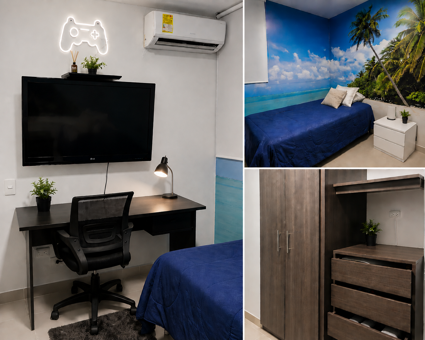 Habitación en arriendo en Las Delicias