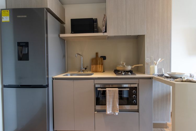 Apartaestudio en arriendo en Ciudad Salitre Occidental, Bogotá, 28 m² · foto 4 de 24