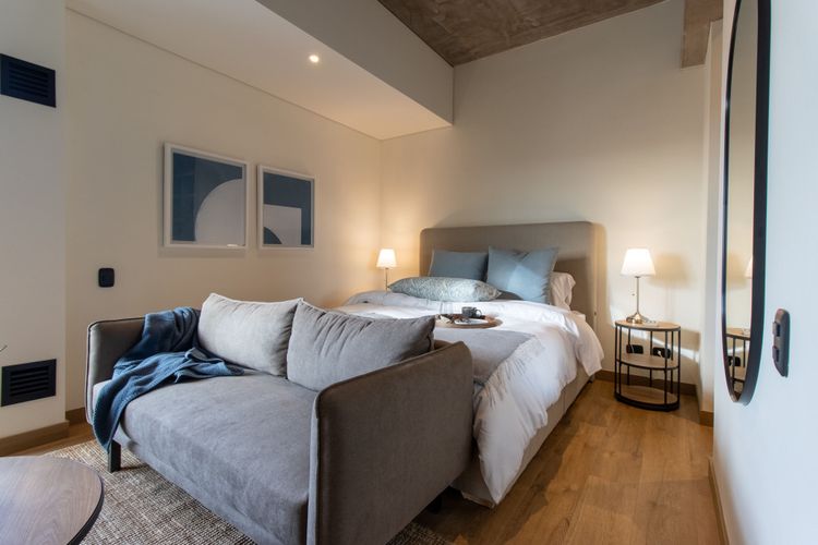 Apartaestudio en arriendo en Ciudad Salitre Occidental, Bogotá, 28 m² · foto 9 de 24