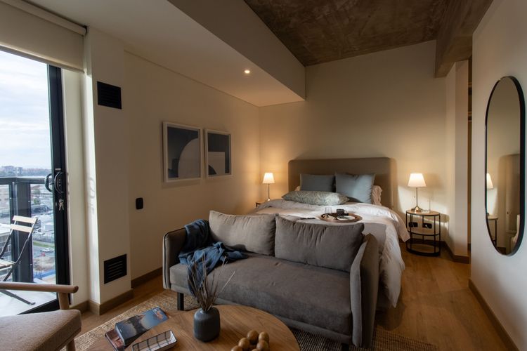 Apartaestudio en arriendo en Ciudad Salitre Occidental, Bogotá, 28 m² · foto 18 de 24