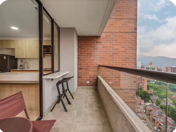Apartamento de 1 alcoba en arriendo en El Poblado, Medellín, 50 m² · foto 16 de 16