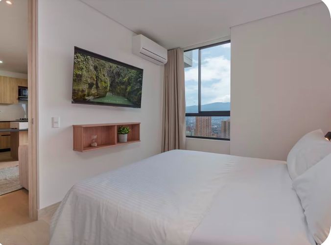 Apartamento de 1 alcoba en arriendo en El Poblado, Medellín, 50 m² · foto 13 de 16
