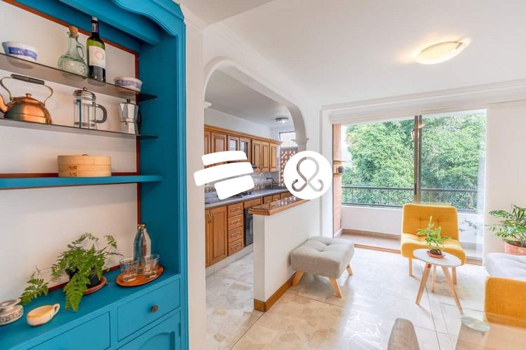 Apartamento de 2 alcobas en venta en Laureles, Medellín, 70 m² · foto 2 de 18