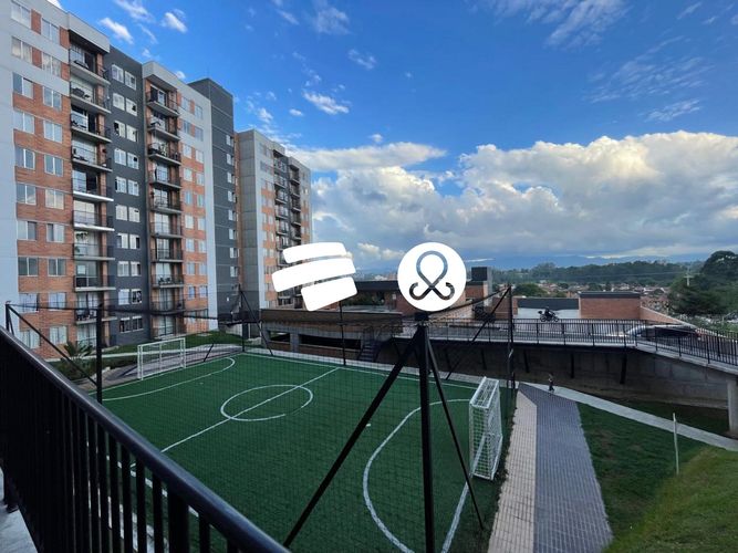 Apartamento de 2 alcobas en venta en El Porvenir, Rionegro, 55 m² · foto 11 de 12