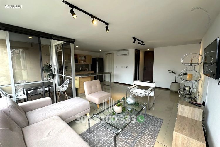Apartamento de 2 alcobas en arriendo en Los Balsos, Medellín, 76 m² · foto 4 de 24