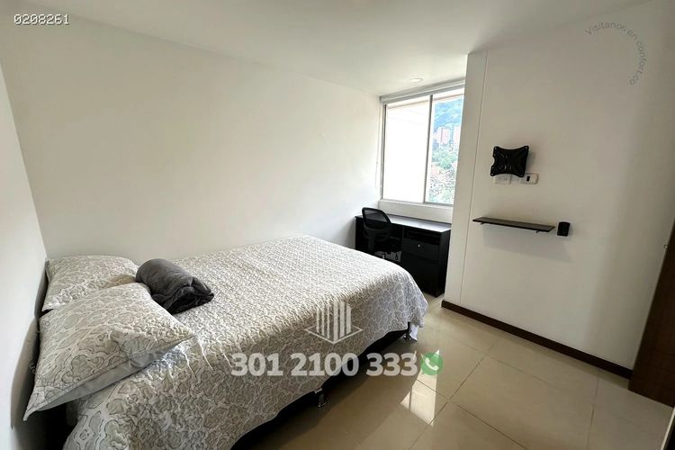 Apartamento de 2 alcobas en arriendo en Los Balsos, Medellín, 76 m² · foto 12 de 24