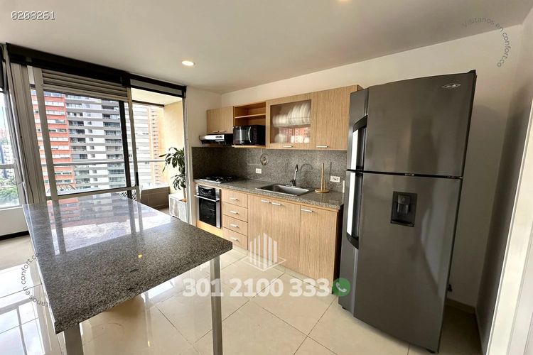 Apartamento de 2 alcobas en arriendo en Los Balsos, Medellín, 76 m² · foto 7 de 24