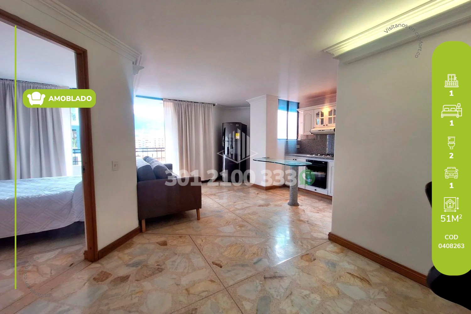 Apartamento en Arriendo en Los colores, Medellín