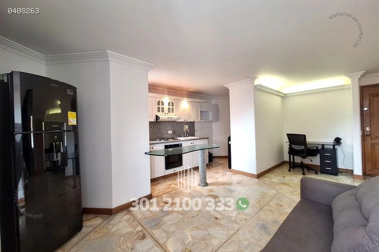Apartamento de 1 alcoba en arriendo en Los Colores, Medellín, 51 m² · foto 2 de 16